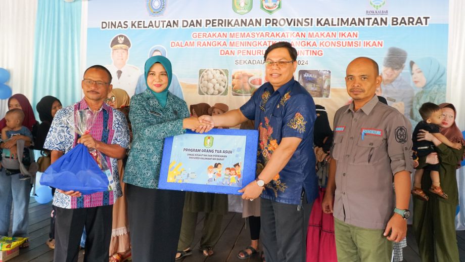 DKP Kalbar Laksanakan Gemar Ikan di Kabupaten Sekadau