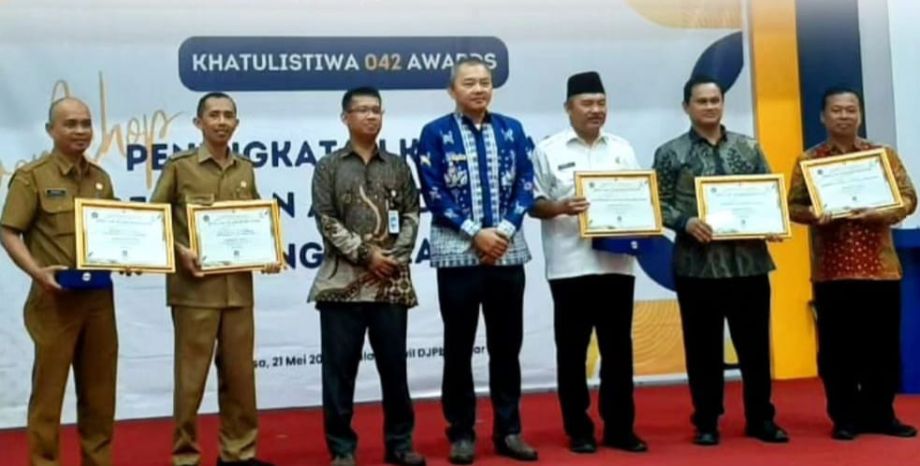 Khatulistiwa 042 Awards Peningkatan Pengelolaan APBN dan Laporan Keuangan Tahun 2023