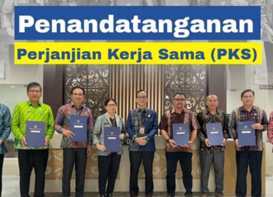 Kadis Kelautan dan Perikanan Provinsi Kalimantan Barat Frans Zeno melakukan penandatanganan Perjanjian Kerja Sama (PKS) Pemanfaatan Data Kependudukan dengan 8 (delapan) Perangkat Daerah dan Badan Hukum Indonesia Provinsi